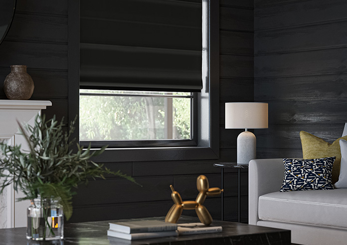 Vienna, Licorice - Twist&Fit Roman Blind - Image 5